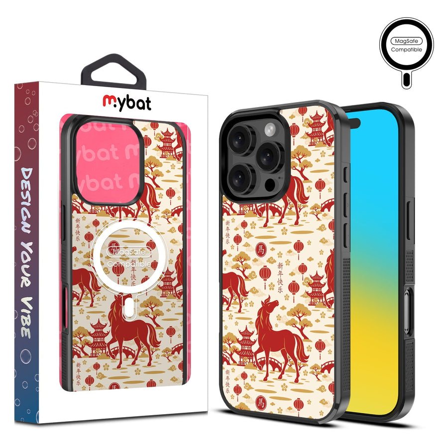 MyBat Design Lab Series MagSafe Case for Apple iPhone 16 Pro - Year of the Horse