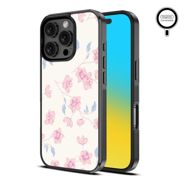 MyBat Design Lab Series MagSafe Case for Apple iPhone 16 Pro - Rose Mallow - MIP16PCSLESMSM474-2.jpg