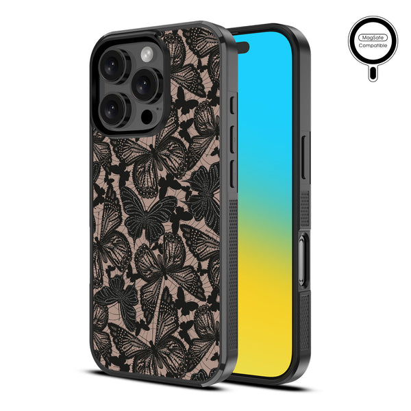 MyBat Design Lab Series MagSafe Case for Apple iPhone 16 Pro - Midnight Monarch - MIP16PCSLESMSM488-2.jpg