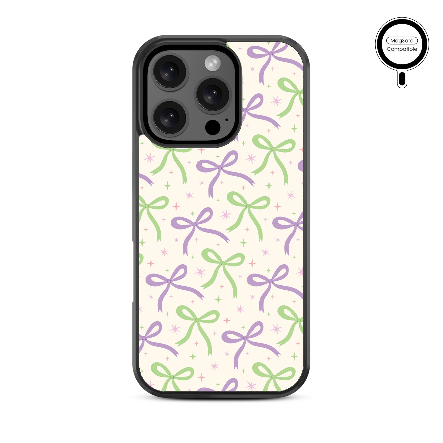 MyBat Design Lab Series MagSafe Case for Apple iPhone 16 Pro - Blooming Bows
