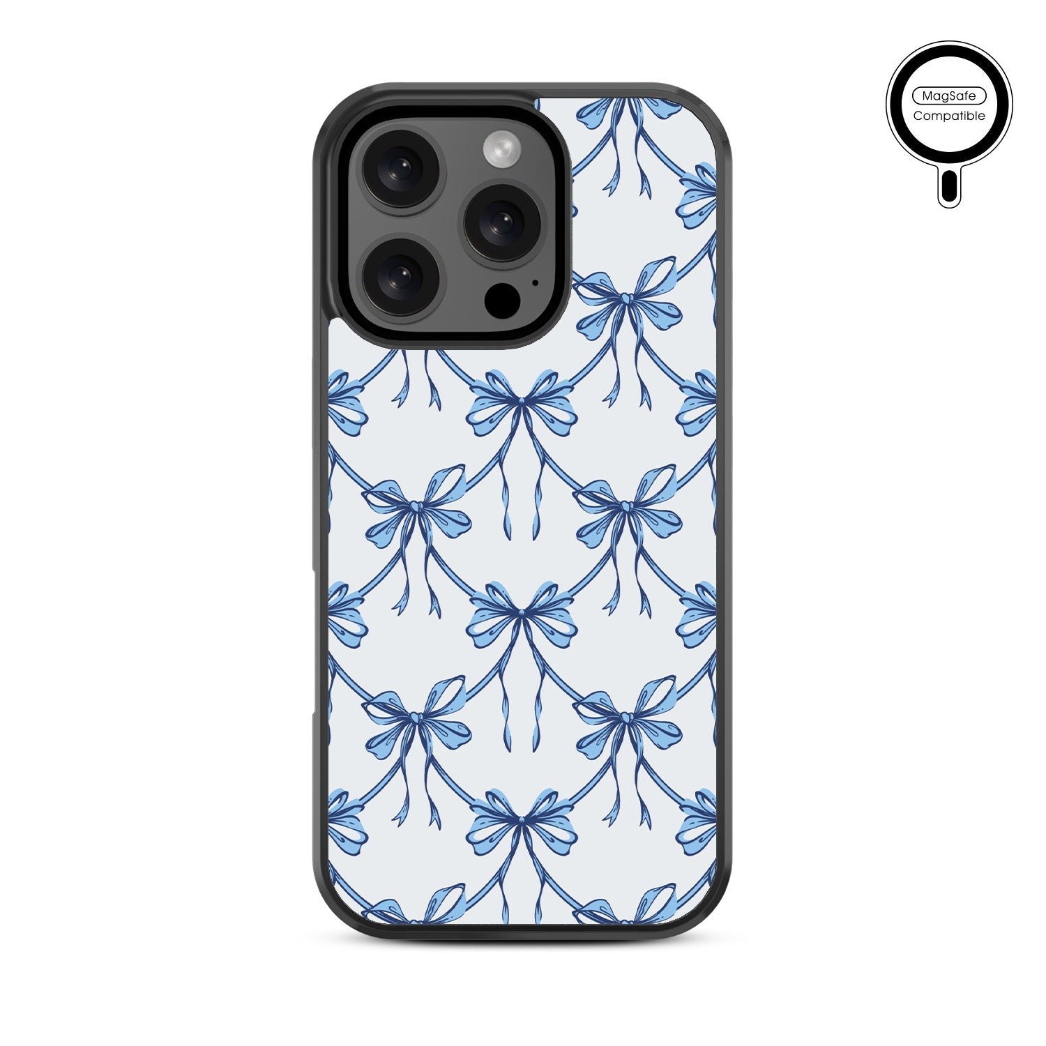 MyBat Design Lab Series MagSafe Case for Apple iPhone 16 Pro - Blue Ribbon