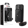MyBat Posh Crossbody Wallet Case for Apple iPhone 16 Pro - Black