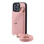 MyBat Posh Crossbody Wallet Case for Apple iPhone 16 Pro - Pink - MIP16PCSLESS372-2.jpg