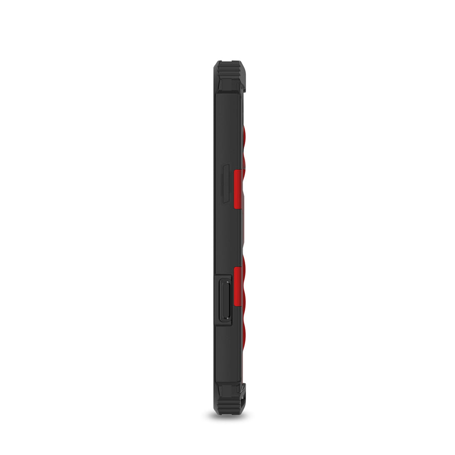MyBat Sturdy Hybrid Protector Cover (with Stand) for Apple iPhone 16 Pro Max - Red / Black - MIP16PMCSFSSS003-4.jpg