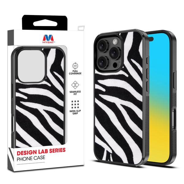 MyBat Design Lab Series Case for Apple iPhone 16 Pro Max - Zebra Print - MIP16PMCSLESM009-1.jpg