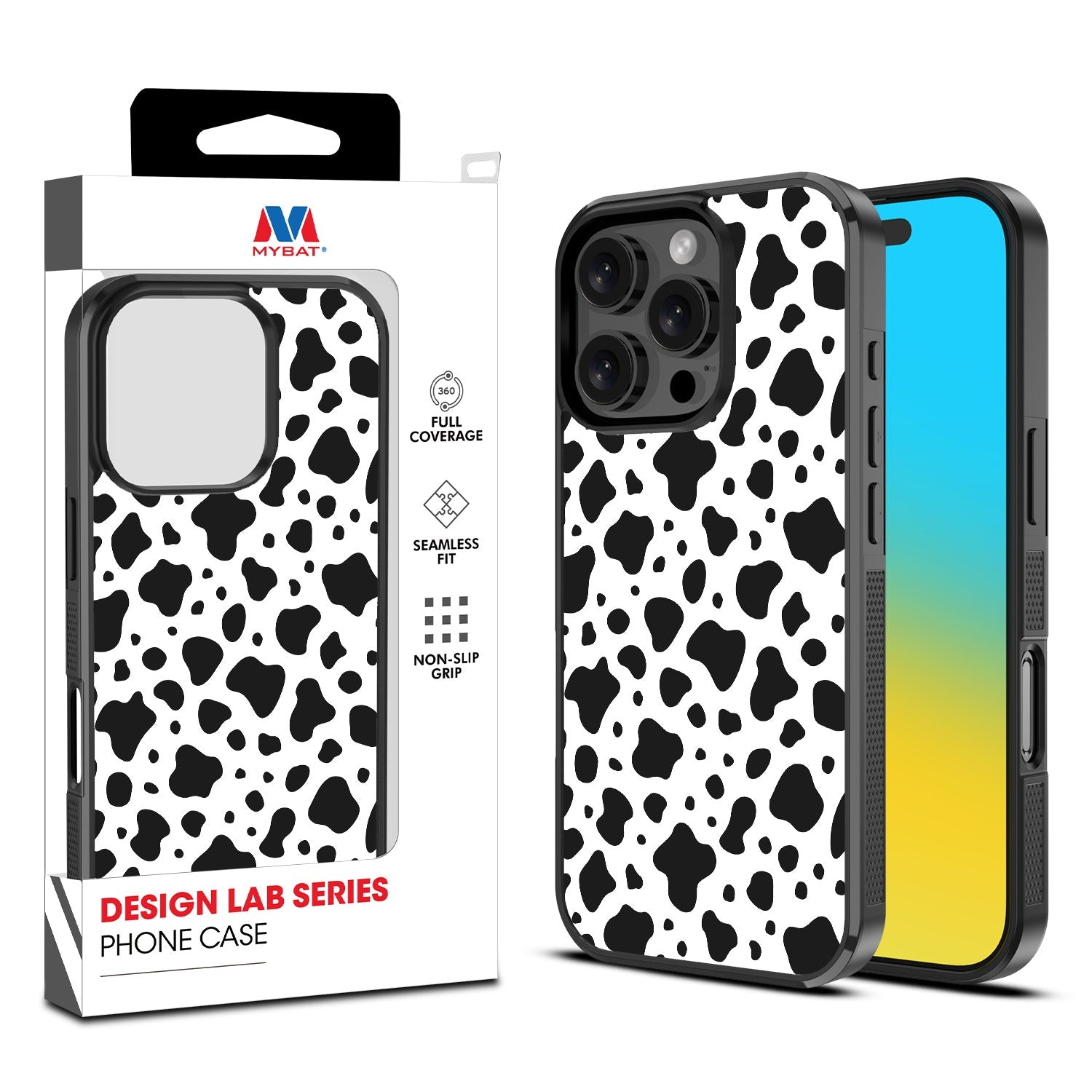 MyBat Design Lab Series Case for Apple iPhone 16 Pro Max - Original Cow Print