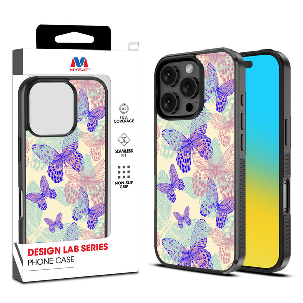 MyBat Design Lab Series Case for Apple iPhone 16 Pro Max - Butterflies - MIP16PMCSLESM019-1.jpg