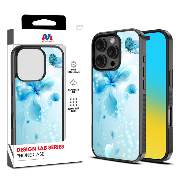 MyBat Design Lab Series Case for Apple iPhone 16 Pro Max - Butterfly & Flowers - MIP16PMCSLESM020-1.jpg