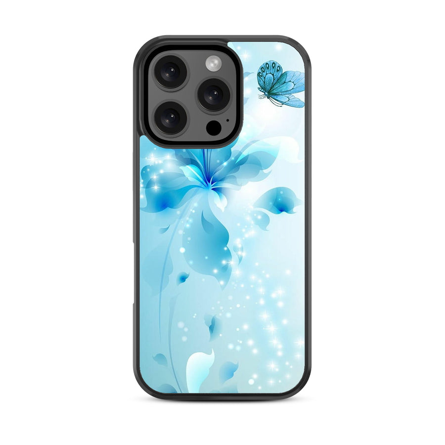 MyBat Design Lab Series Case for Apple iPhone 16 Pro Max - Butterfly & Flowers - MIP16PMCSLESM020-3.jpg