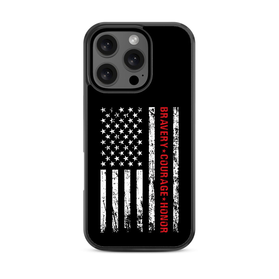 MyBat Design Lab Series Case for Apple iPhone 16 Pro Max - Firefighter Flag - MIP16PMCSLESM041-3.jpg