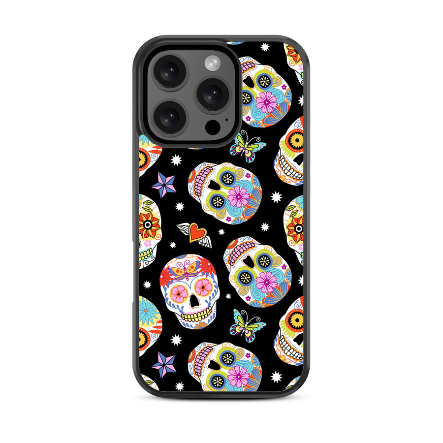 MyBat Design Lab Series Case for Apple iPhone 16 Pro Max - Day of the Dead - MIP16PMCSLESM056-3.jpg