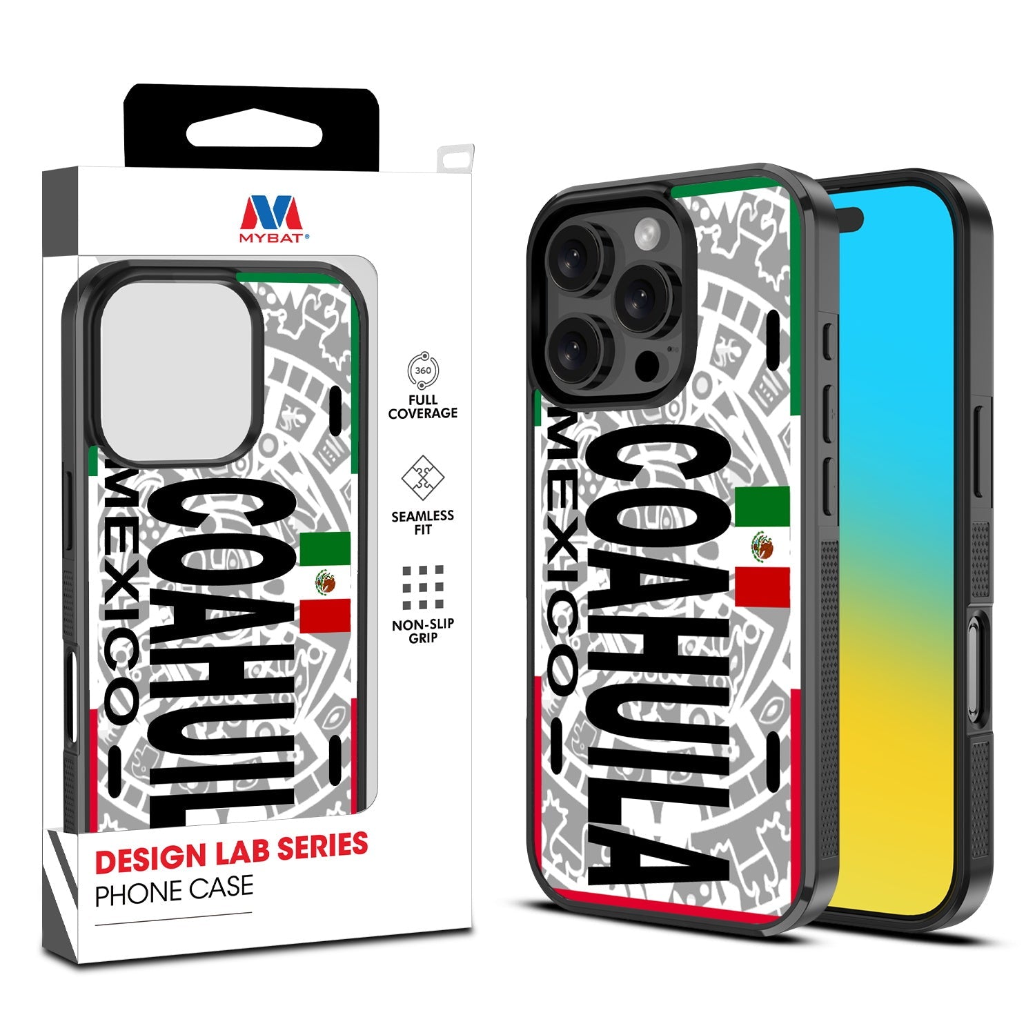 MyBat Design Lab Series Case for Apple iPhone 16 Pro Max - Coahuila Azteca