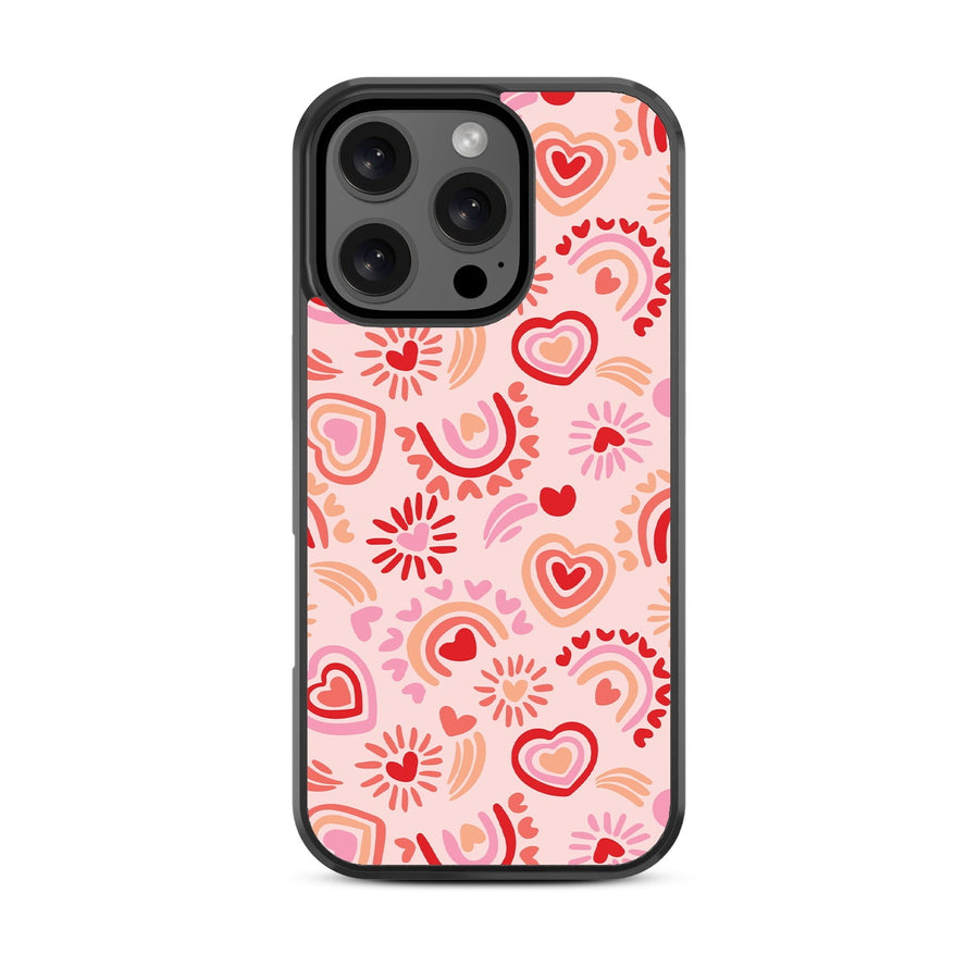 MyBat Design Lab Series Case for Apple iPhone 16 Pro Max - Beaming Love