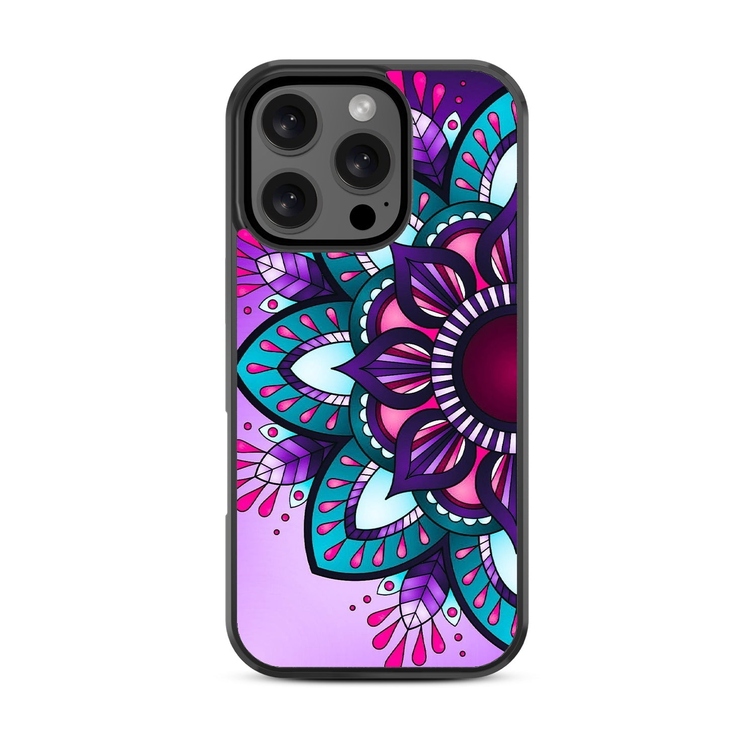 MyBat Design Lab Series Case for Apple iPhone 16 Pro Max - Flower Mandala