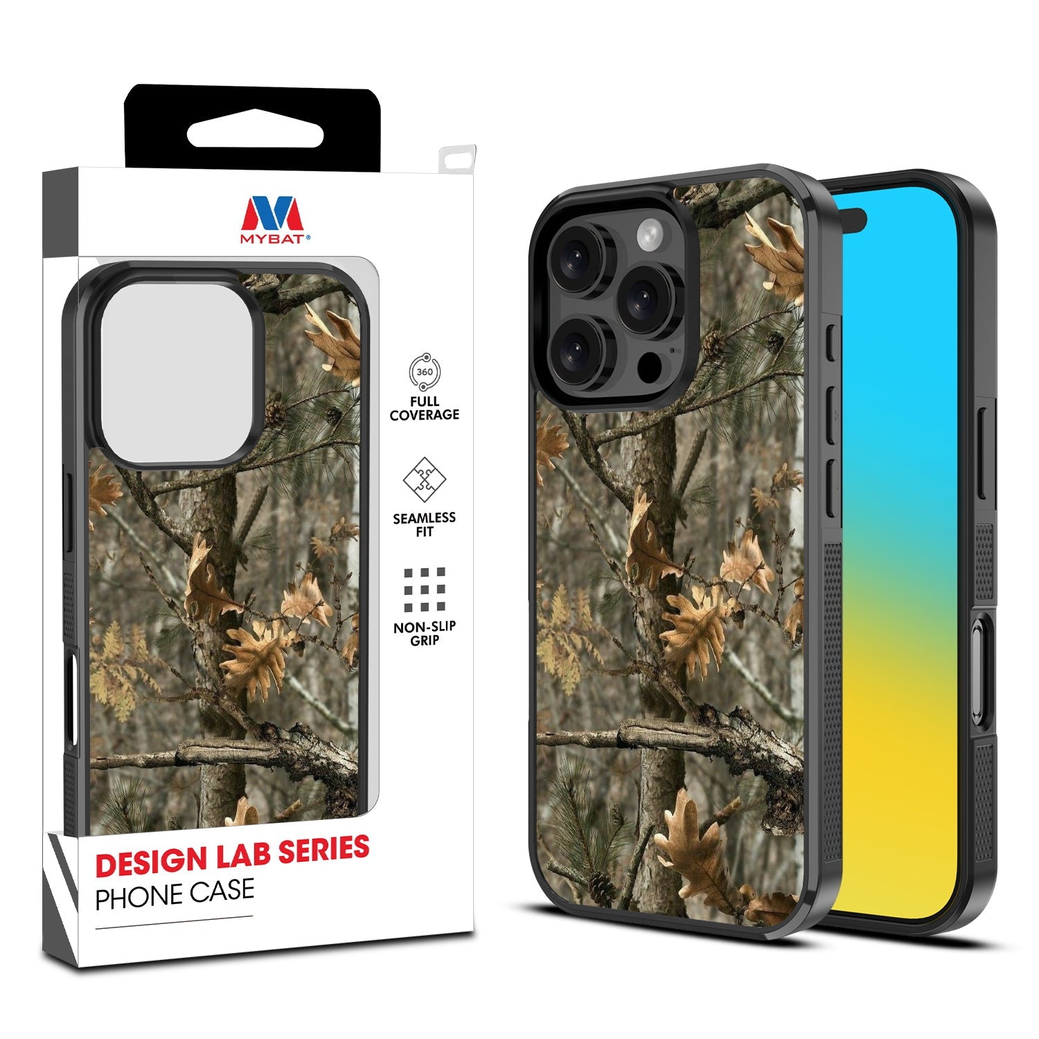 MyBat Design Lab Series Case for Apple iPhone 16 Pro Max - Real Tree Camouflage