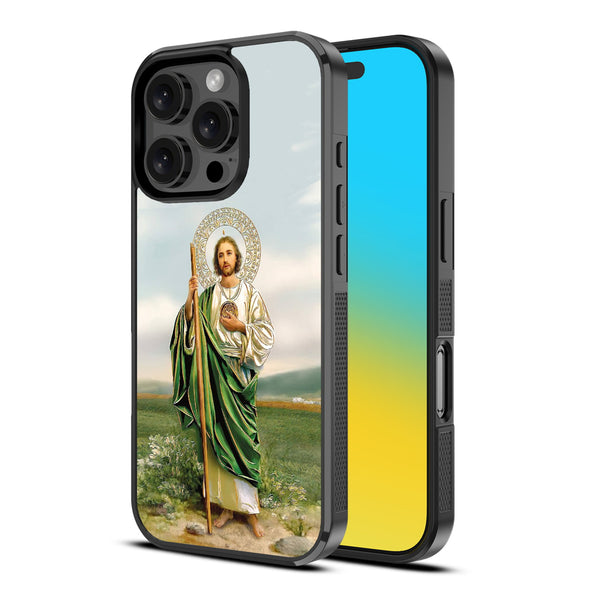 MyBat Design Lab Series Case for Apple iPhone 16 Pro Max - Saint Judas - MIP16PMCSLESM138-2.jpg