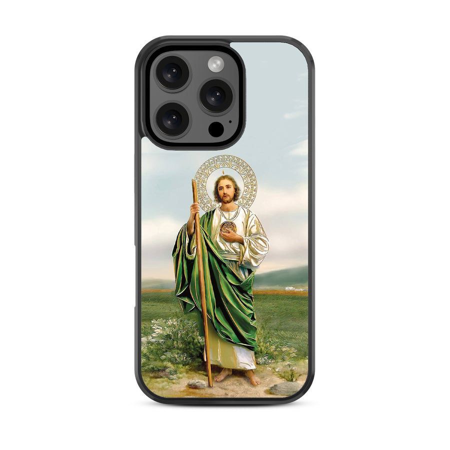 MyBat Design Lab Series Case for Apple iPhone 16 Pro Max - Saint Judas - MIP16PMCSLESM138-3.jpg