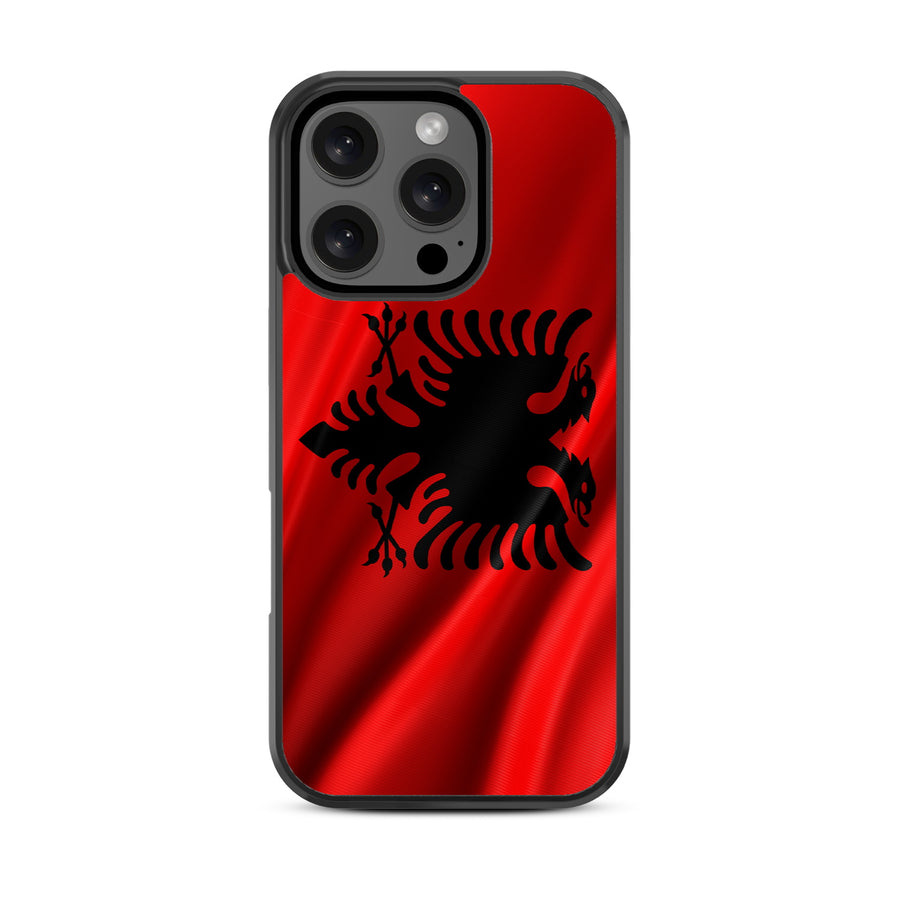 MyBat Design Lab Series Case for Apple iPhone 16 Pro Max - Albania Flag - MIP16PMCSLESM140-3.jpg