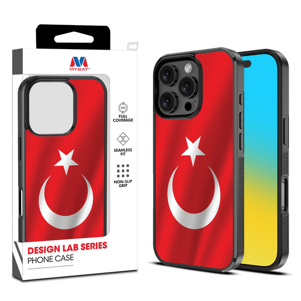 MyBat Design Lab Series Case for Apple iPhone 16 Pro Max - Turkey Flag - MIP16PMCSLESM161-1.jpg