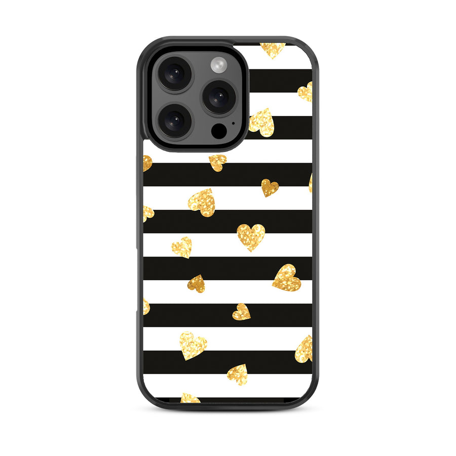 MyBat Design Lab Series Case for Apple iPhone 16 Pro Max - Heart of Gold - MIP16PMCSLESM166-3.jpg
