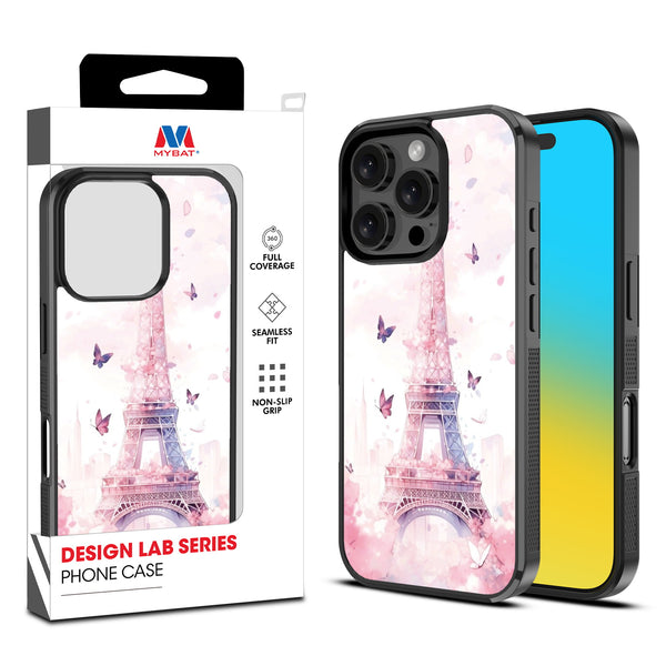MyBat Design Lab Series Case for Apple iPhone 16 Pro Max - Parisian Butterflies - MIP16PMCSLESM182-1.jpg