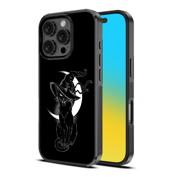 MyBat Design Lab Series Case for Apple iPhone 16 Pro Max - Black Cat Magic - MIP16PMCSLESM223-2.jpg