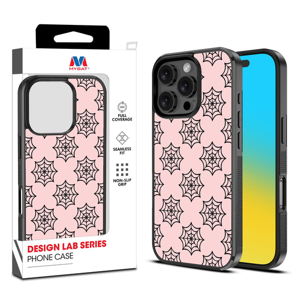 MyBat Design Lab Series Case for Apple iPhone 16 Pro Max - Pink Spider Web - MIP16PMCSLESM227-1.jpg