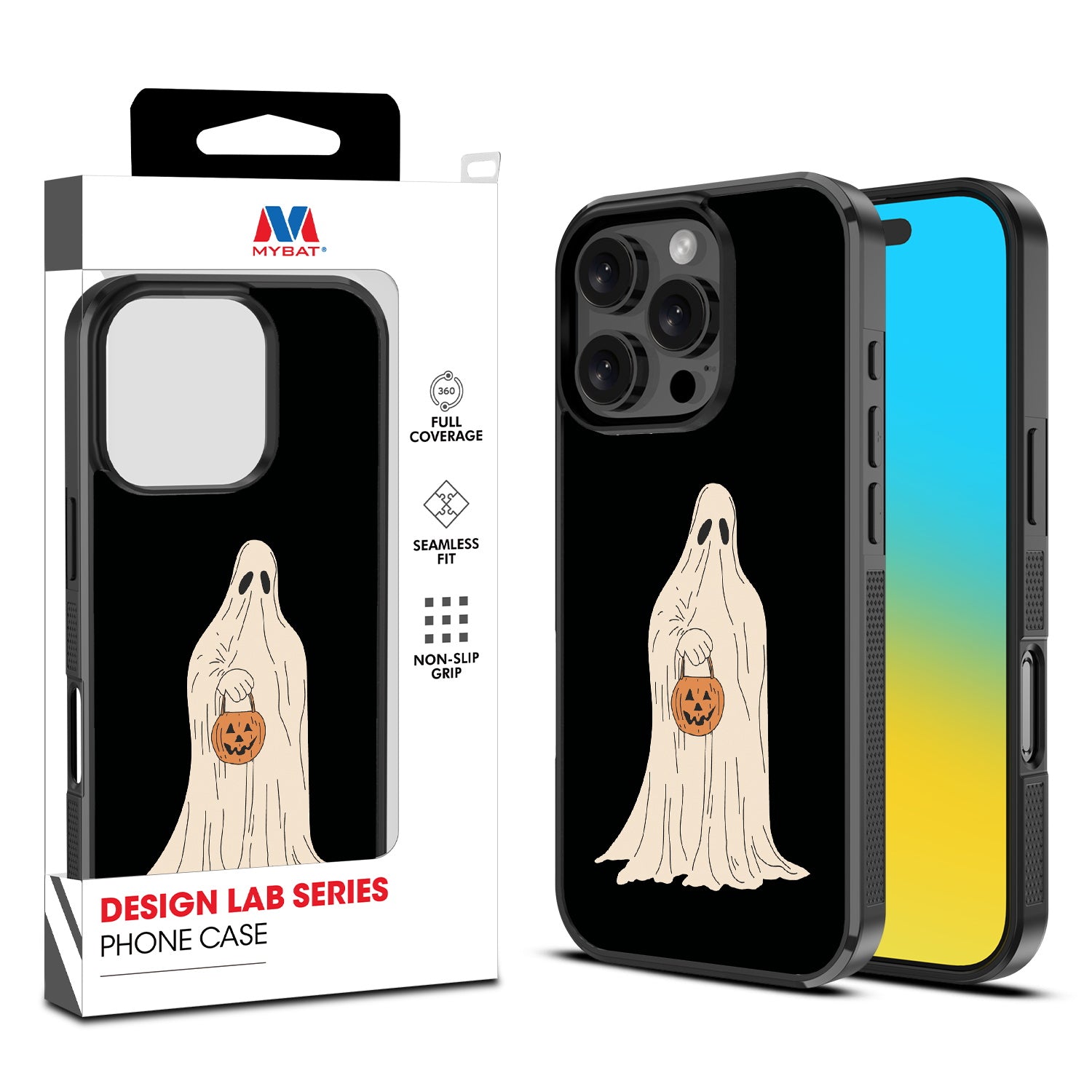 MyBat Design Lab Series Case for Apple iPhone 16 Pro Max - Happy Haunting