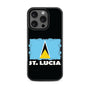 MyBat Design Lab Series Case for Apple iPhone 16 Pro Max - St. Lucia Flag