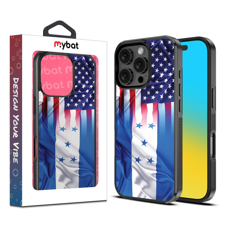 MyBat Design Lab Series Case for Apple iPhone 16 Pro Max - Honduras-USA Flag