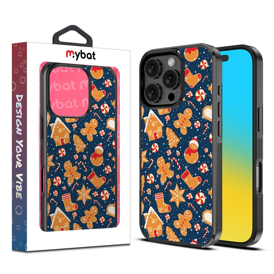 MyBat Design Lab Series Case for Apple iPhone 16 Pro Max - Gingerbread Cookies