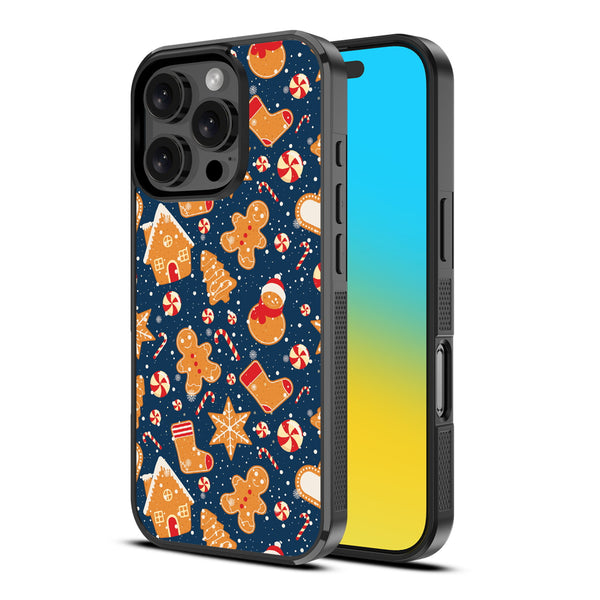 MyBat Design Lab Series Case for Apple iPhone 16 Pro Max - Gingerbread Cookies - MIP16PMCSLESM273-2.jpg