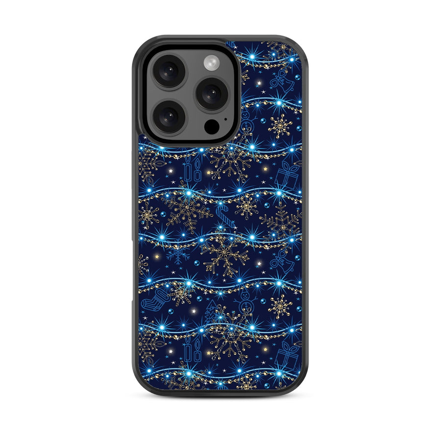 MyBat Design Lab Series Case for Apple iPhone 16 Pro Max - Snowflake Twinkle