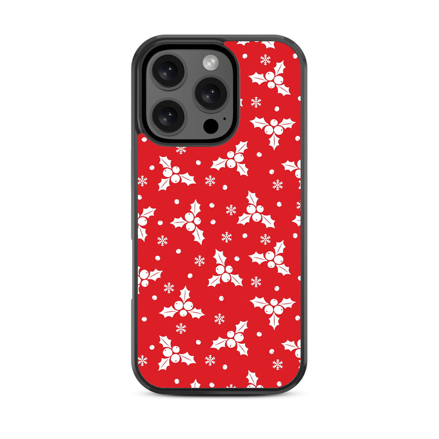 MyBat Design Lab Series Case for Apple iPhone 16 Pro Max - Merry Mistletoe - MIP16PMCSLESM290-3.jpg