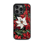 MyBat Design Lab Series Case for Apple iPhone 16 Pro Max - Christmas Poinsettias - MIP16PMCSLESM301-3.jpg