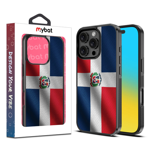 MyBat Design Lab Series Case for Apple iPhone 16 Pro Max - Dominican Republic Flag - MIP16PMCSLESM307-1.jpg