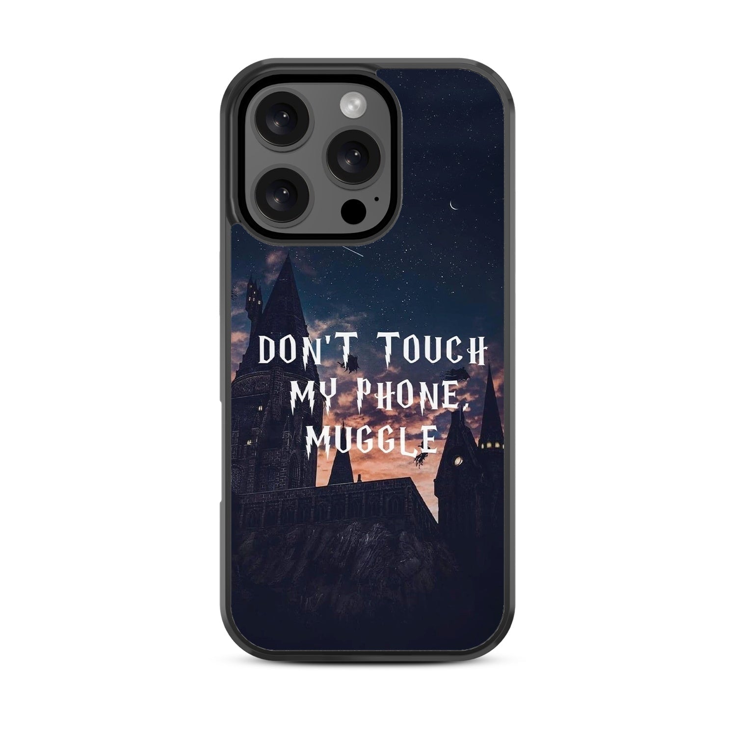 MyBat Design Lab Series Case for Apple iPhone 16 Pro Max - Don't Touch My Phone Muggle