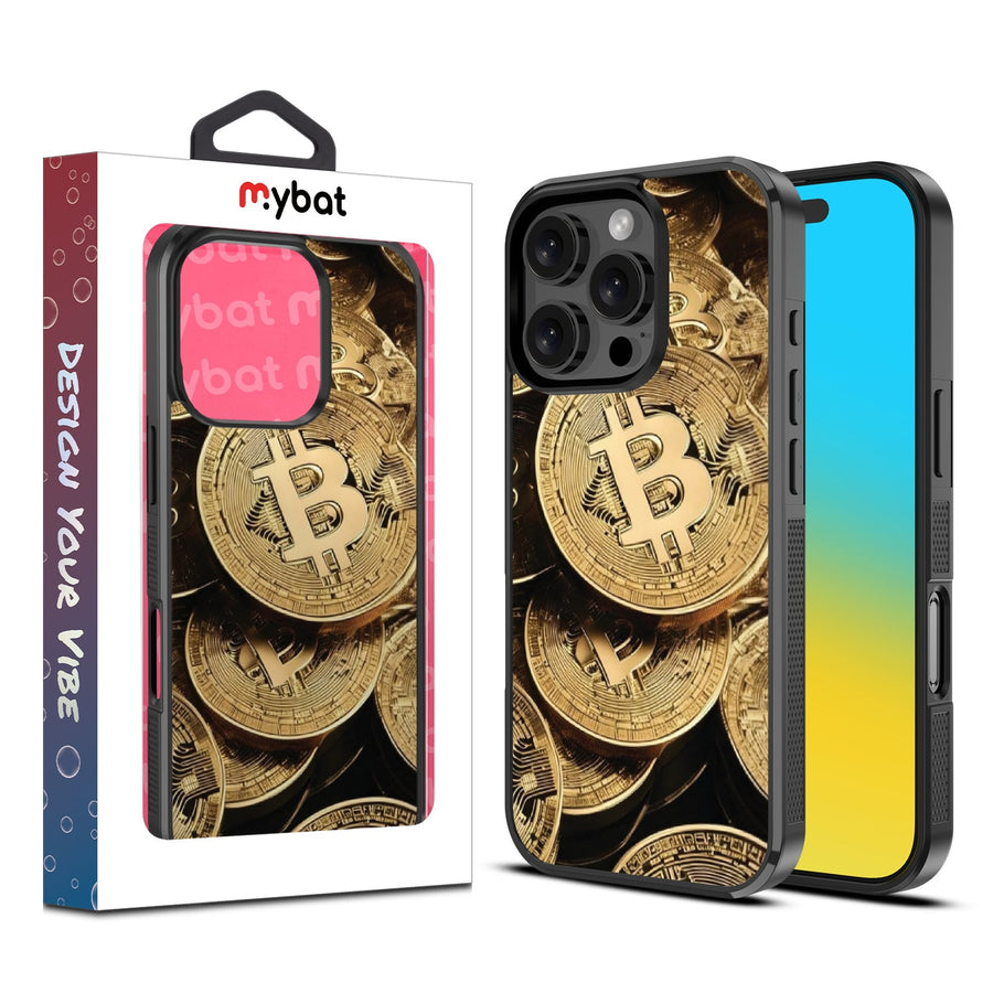 MyBat Design Lab Series Case for Apple iPhone 16 Pro Max - Bitcoin