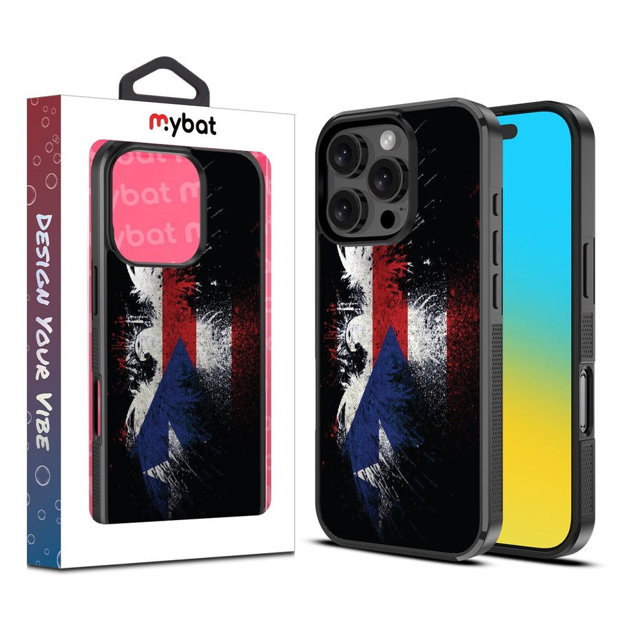 MyBat Design Lab Series Case for Apple iPhone 16 Pro Max - Puerto Rico Eagle Flag