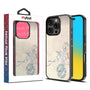 MyBat Design Lab Series Case for Apple iPhone 16 Pro Max - Passport Stamps