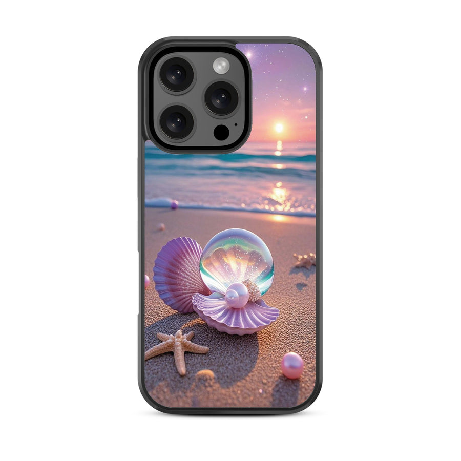 MyBat Design Lab Series Case for Apple iPhone 16 Pro Max - Seashell Beach - MIP16PMCSLESM374-3.jpg