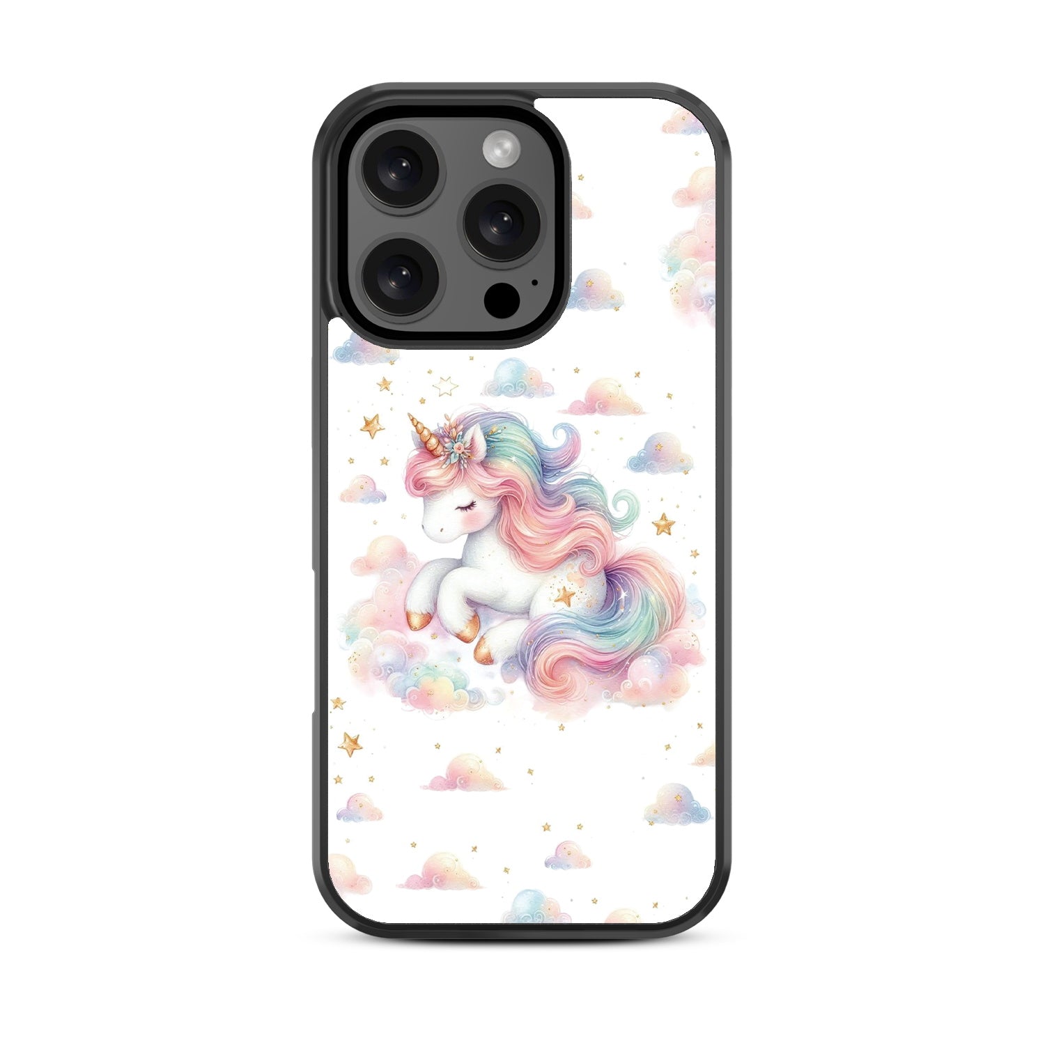 MyBat Design Lab Series Case for Apple iPhone 16 Pro Max - Rainbow Unicorn