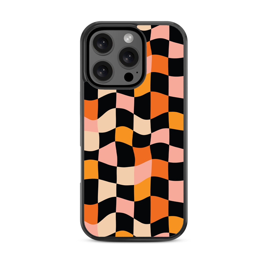MyBat Design Lab Series Case for Apple iPhone 16 Pro Max - Groovy Check - MIP16PMCSLESM448-3.jpg