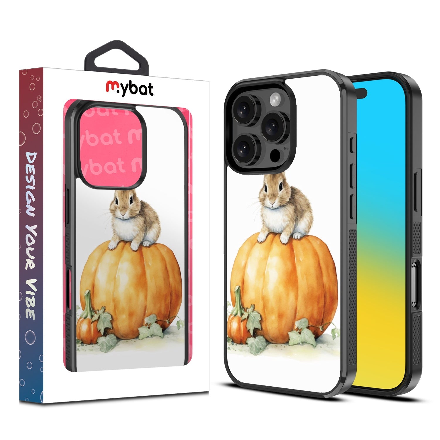 MyBat Design Lab Series Case for Apple iPhone 16 Pro Max - Harvest Hare