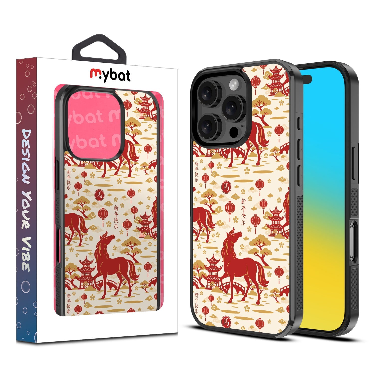 MyBat Design Lab Series Case for Apple iPhone 16 Pro Max - Year of the Horse
