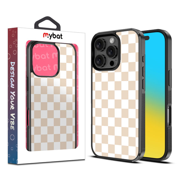 MyBat Design Lab Series Case for Apple iPhone 16 Pro Max - Tan Check - MIP16PMCSLESM475-1.jpg