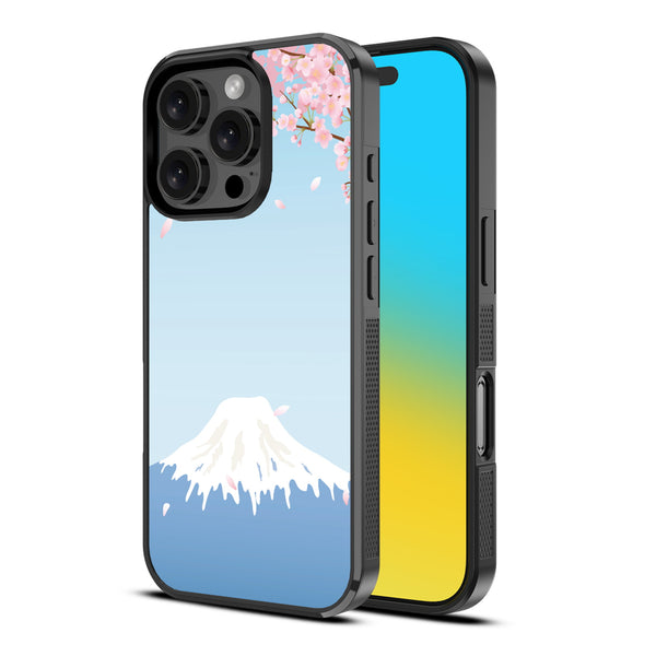 MyBat Design Lab Series Case for Apple iPhone 16 Pro Max - Fuji Blossoms - MIP16PMCSLESM492-2.jpg