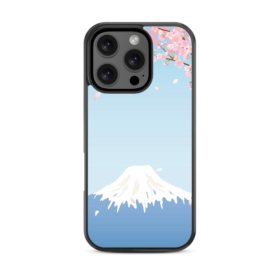 MyBat Design Lab Series Case for Apple iPhone 16 Pro Max - Fuji Blossoms