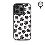 MyBat Design Lab Series MagSafe Case for Apple iPhone 16 Pro Max - Black Paw Prints - MIP16PMCSLESMSM002-3.jpg