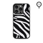 MyBat Design Lab Series MagSafe Case for Apple iPhone 16 Pro Max - Zebra Print - MIP16PMCSLESMSM009-3.jpg
